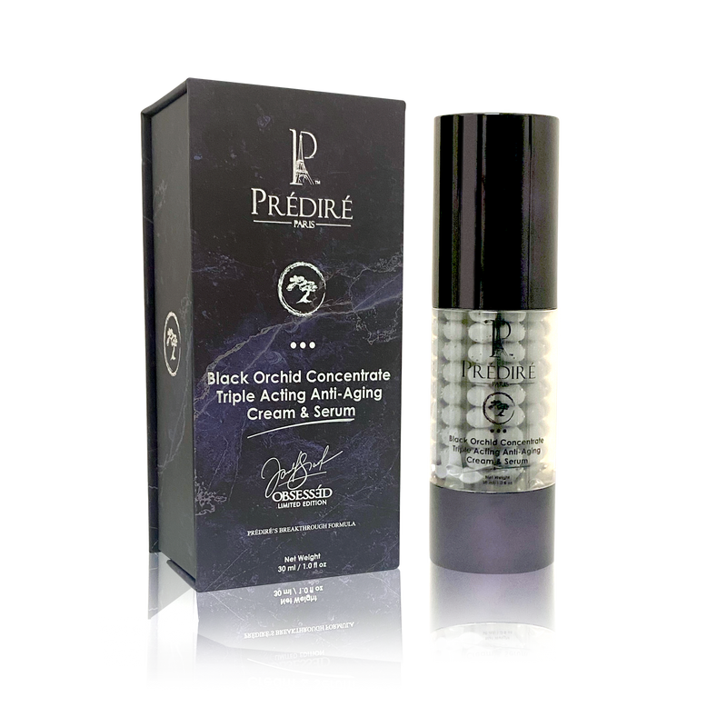 Predire PARIS Black Orchid Concentrate Triple 2024 Acting Anti Aging Crème and Serum